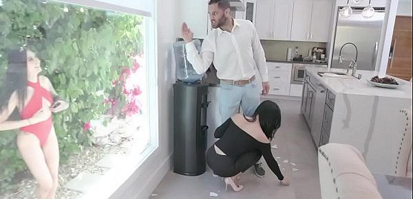  Marley Brinx loves fucking her not quite uncle so much and tosses him alluring looks